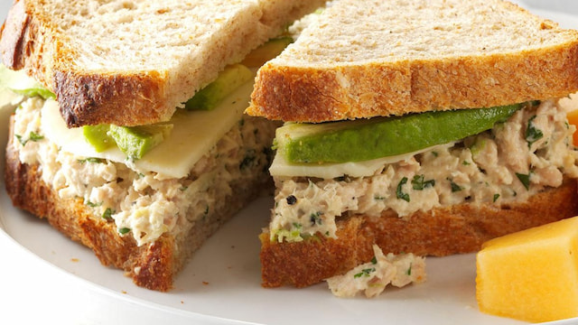 Tuna Avocado Sandwich