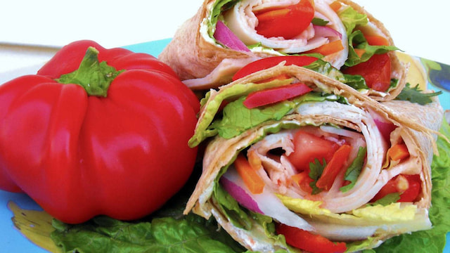 Low Carb Turkey Wrap