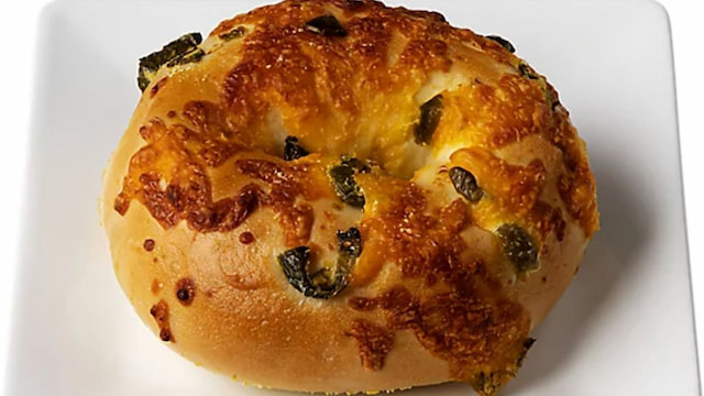 Jalapeno Cheddar Bagel