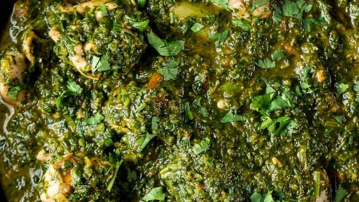 Chicken Spinach