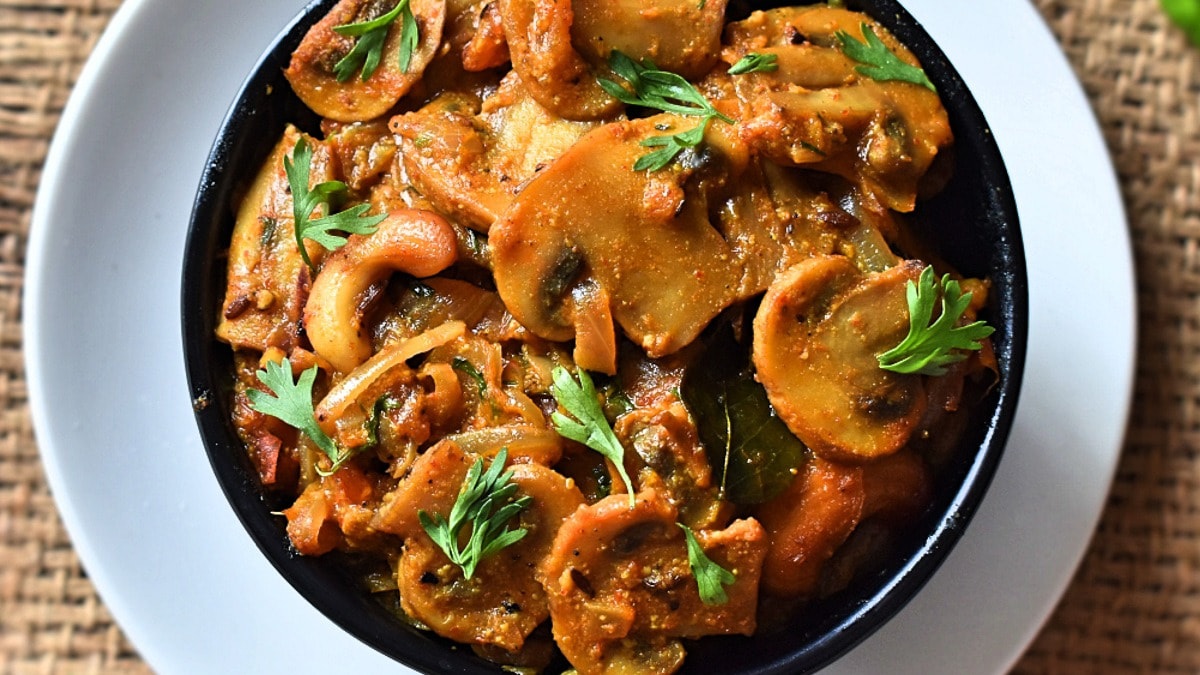 Mashroom kadai