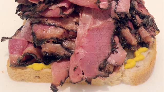 Carnegie Pastrami Sandwich
