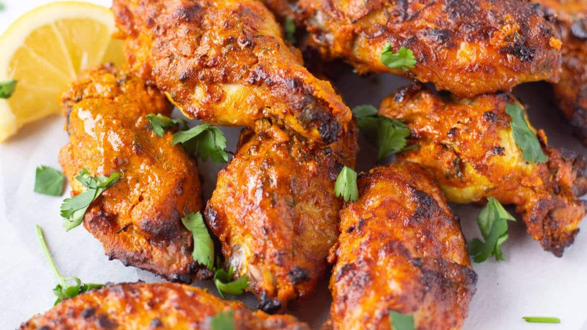 Lemon & Orange Chicken Wings