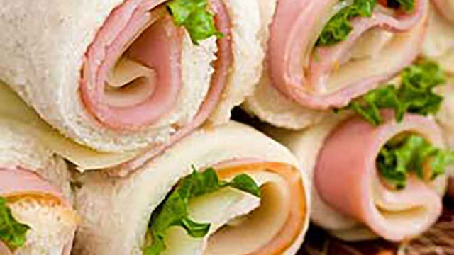 Ham and Swiss Wrap