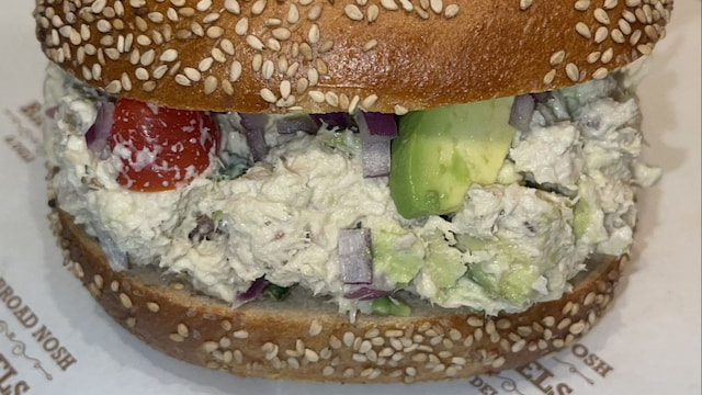 Mexican Lite Tuna Sandwich