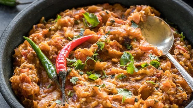 Eggplant with Potatoes