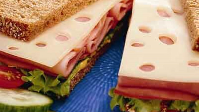 Ham and Swiss Sandwich