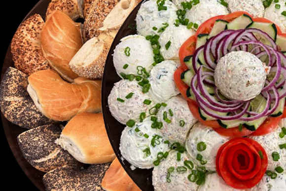 Bagel Cream Cheese Platter